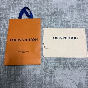 Louis Vuitton Shopping Bag and Cream Dust Bag